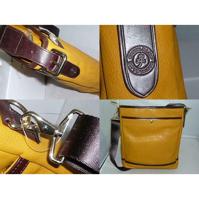 CASTELBAJAC(カステルバジャック)のカステルバジャック ルポ ショルダーバッグ 033103 イエロー メンズのバッグ(ショルダーバッグ)の商品写真