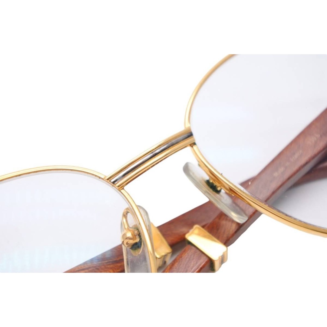 Cartier - Cartier カルティエ メガネ 眼鏡 ウッド テンプル Cartier - Cartier カルティエ メガネ 眼鏡 ウッド テンプル