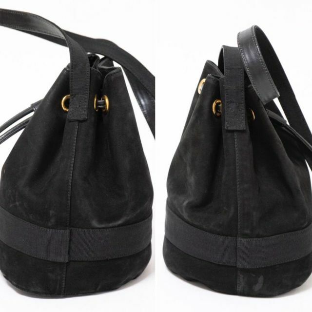 Salvatore Ferragamo - フェラガモ ヴァラ 巾着 ショルダーバッグ 金具