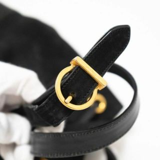 Salvatore Ferragamo - フェラガモ ヴァラ 巾着 ショルダーバッグ 金具