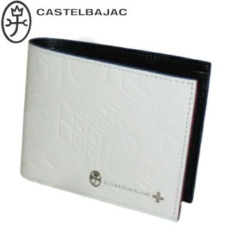 カステルバジャック(CASTELBAJAC)のカステルバジャック タタン 二つ折り財布 067614 ホワイト(折り財布)