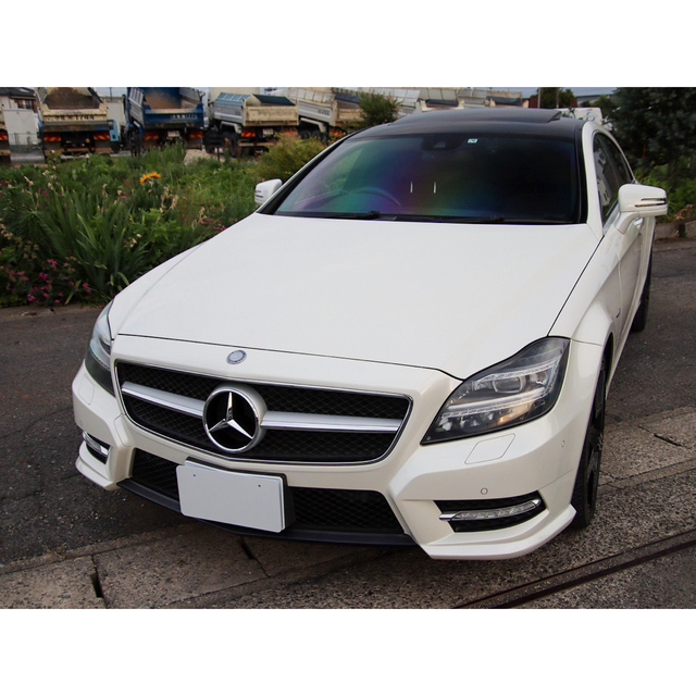 ベンツ　CLS350AMGスポーツパッケージカスタム　19AW ブラックルーフ☆ 自動車/バイクの自動車(車体)の商品写真