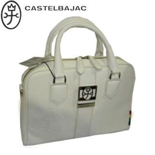 カステルバジャック(CASTELBAJAC)のカステルバジャック ソルベ ミニブリーフケース 052501 ホワイト(その他)