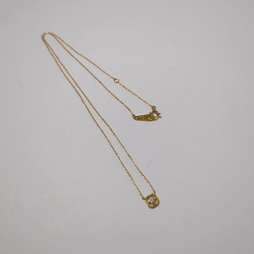 ヴァンドーム青山　K18 ダイヤ　ネックレス　40cm
