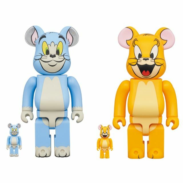 BE@RBRICK TOM & JERRY フロッキー 100％ ＆ 400％