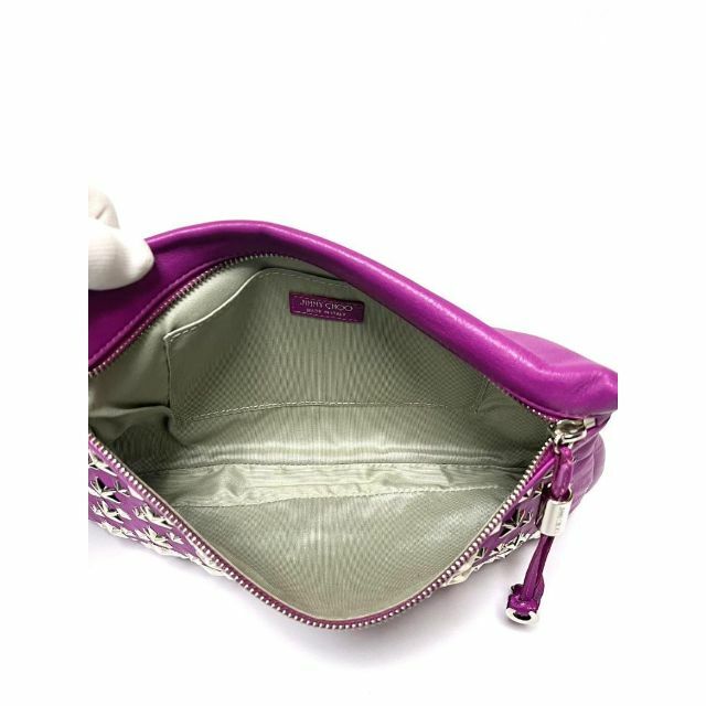 JIMMY CHOO - ジミー チュウ ゼナ クラッチバッグ コスメポーチ