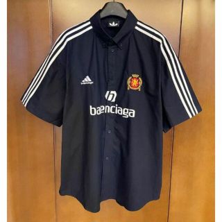Balenciaga - バレンシアガ&adidas連名マンU刺繍半袖シャツ T シャツ