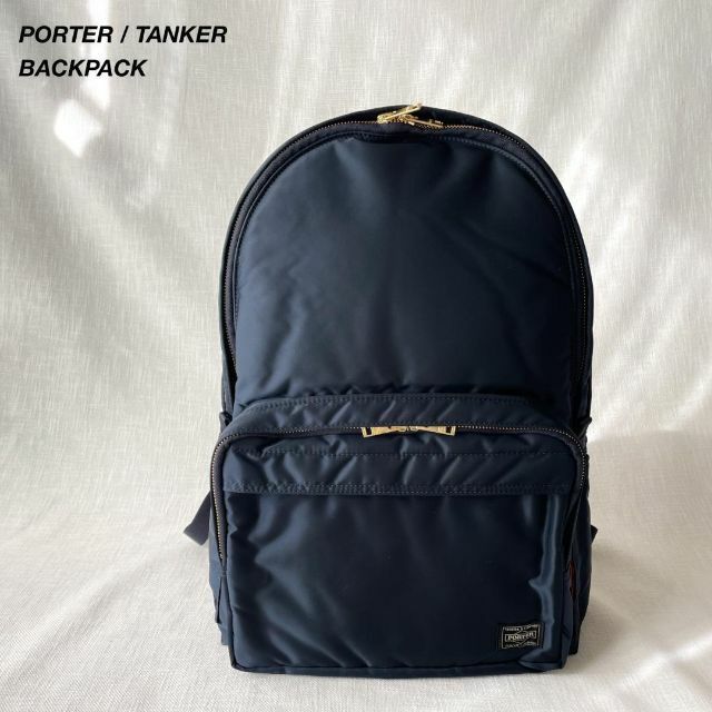 極美品】PORTER TANKER DAYPACK 通勤通学 A4収納 黒 | www.unimac.az