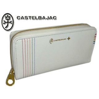 カステルバジャック(CASTELBAJAC)のカステルバジャック シェスト セカンドウォレット 027606 ホワイト(長財布)