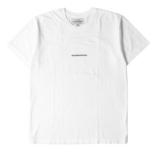 NEIGHBORHOOD ネイバーフッド Tシャツ サイズ:XL SVG ブランドロゴ 半袖 クルーネック チャコール トップス カットソー ストリート カジュアル ブランド【メンズ】【美品】