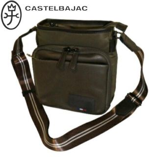 カステルバジャック(CASTELBAJAC)のカステルバジャック コロ3 タテ型ショルダーバッグ 055132 カーキ(ショルダーバッグ)