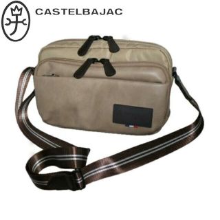 カステルバジャック(CASTELBAJAC)のカステルバジャック コロ3 ヨコ型ショルダーバッグ 055131 ベージュ(ショルダーバッグ)