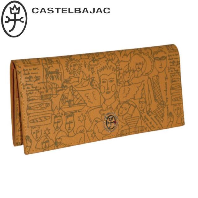 CASTELBAJAC(カステルバジャック)のカステルバジャック ガルニエ 長財布 076615 オレンジ メンズのファッション小物(長財布)の商品写真