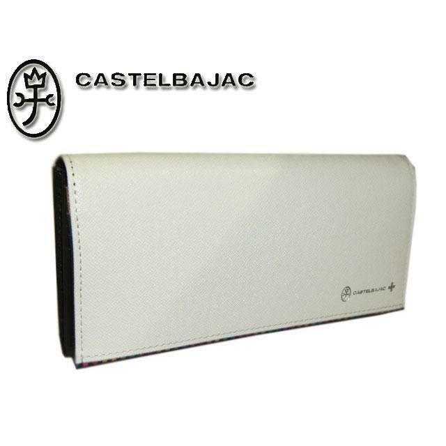 CASTELBAJAC(カステルバジャック)のカステルバジャック アーチ 長財布 074614 ホワイト メンズのファッション小物(長財布)の商品写真