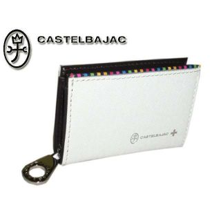 カステルバジャック(CASTELBAJAC)のカステルバジャック アーチ コインケース 074611 ホワイト(コインケース/小銭入れ)