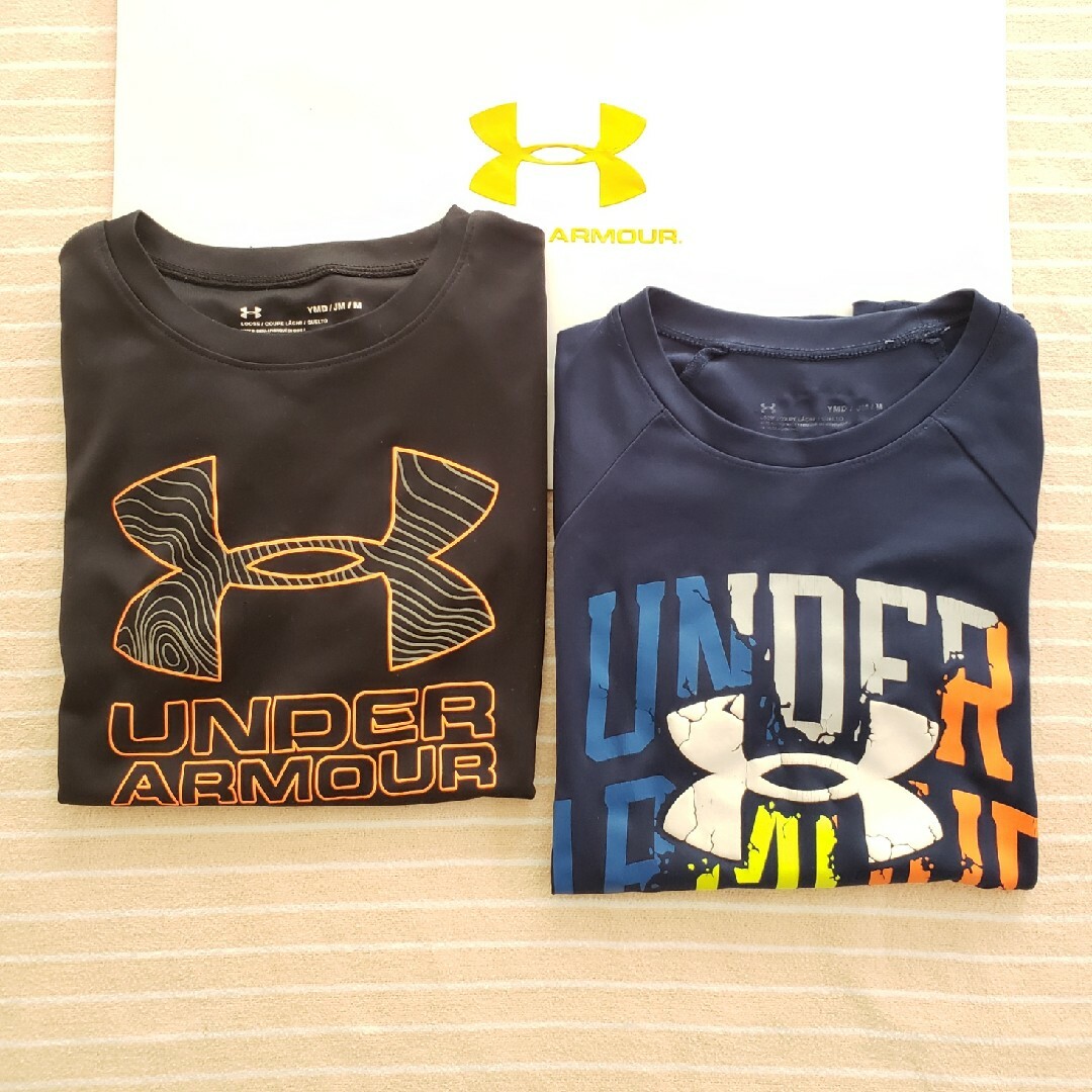 UNDER ARMOUR(アンダーアーマー)の☆アンダーアーマー半袖Tシャツ(2枚組)☆ キッズ/ベビー/マタニティのキッズ服男の子用(90cm~)(Tシャツ/カットソー)の商品写真