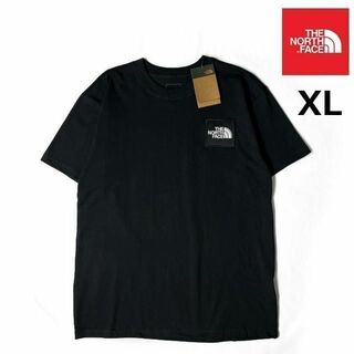 ザノースフェイス(THE NORTH FACE)のノースフェイス 半袖 Tシャツ US限定 ワッペン(XL)黒 180902(Tシャツ/カットソー(半袖/袖なし))