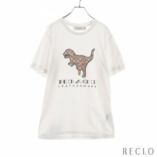 コーチ(COACH)のレキシー シグネチャー Tシャツ クルーネック オフホワイト マルチカラー(Tシャツ/カットソー(半袖/袖なし))