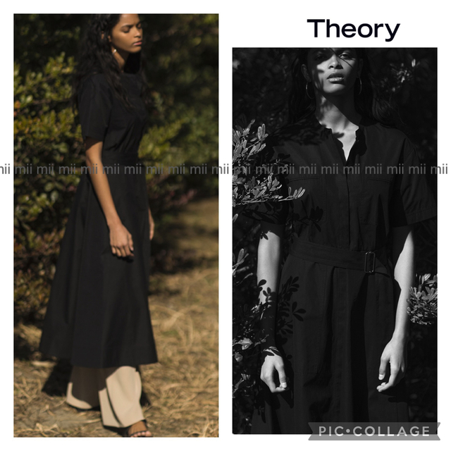 ✤2021SS セオリー Theory 2WAY ロングワンピース✤ 3