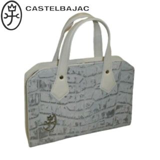 カステルバジャック(CASTELBAJAC)のカステルバジャック ジプス?ミニブリーフケース 023521 ホワイト(その他)