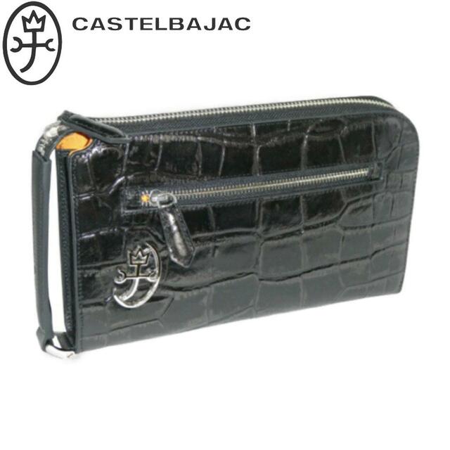 CASTELBAJAC(カステルバジャック)のカステルバジャック ジプス?クラッチバッグ 023221 ブラック メンズのバッグ(セカンドバッグ/クラッチバッグ)の商品写真