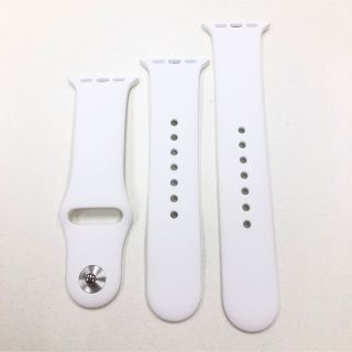 アップルウォッチ(Apple Watch)の新品 アップルウォッチ/38mm/40mmシリコンバンド Applewatch(その他)