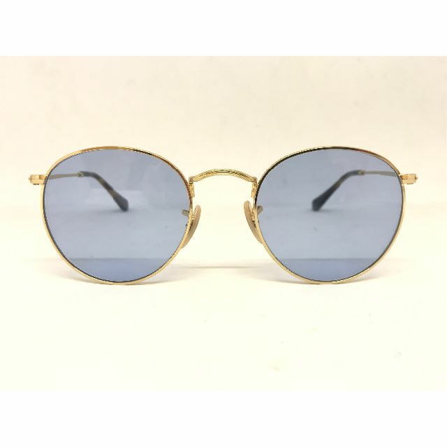 Ray-Ban(レイバン)の新品正規品 レイバン RB3447 2500 ライトブルーレンズ ラウンドメタル メンズのファッション小物(サングラス/メガネ)の商品写真