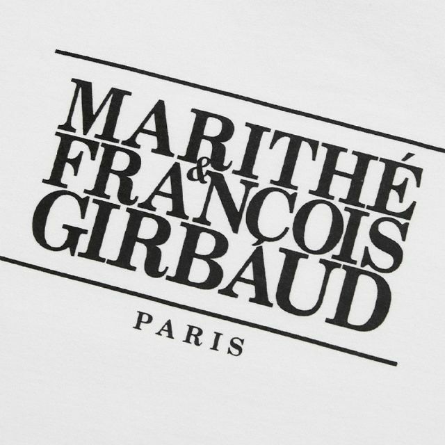 MARITHE + FRANCOIS GIRBAUD(マリテフランソワジルボー)の【正規品 未使用 】マリテフランソワジルボー ロゴ 半袖Tシャツ Sサイズ レディースのトップス(Tシャツ(半袖/袖なし))の商品写真