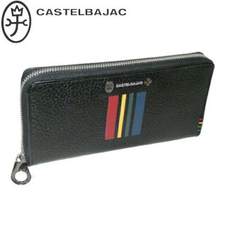 カステルバジャック(CASTELBAJAC)のカステルバジャック クワトロ?ラウンドファスナー長財布 058626 ブラック(長財布)