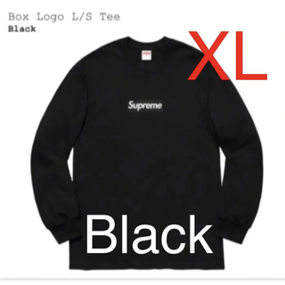 Supreme Box Logo L/S Tee ボックスロゴ ロンT 黒XL