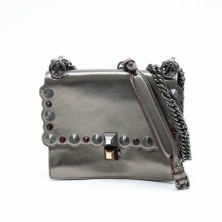 フェンディ(FENDI)のフェンディ キャナイ チェーン お財布 ショルダーバッグ ウォレット 8M038(ショルダーバッグ)