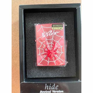 hide ZIPPOライター　ピンクスパイダー(タバコグッズ)