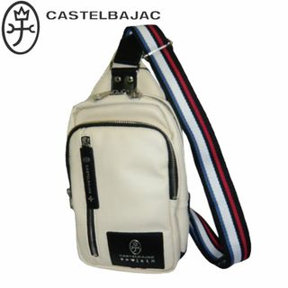 カステルバジャック(CASTELBAJAC)のカステルバジャック ローレン ボディバッグ 037902 シロ(ボディーバッグ)