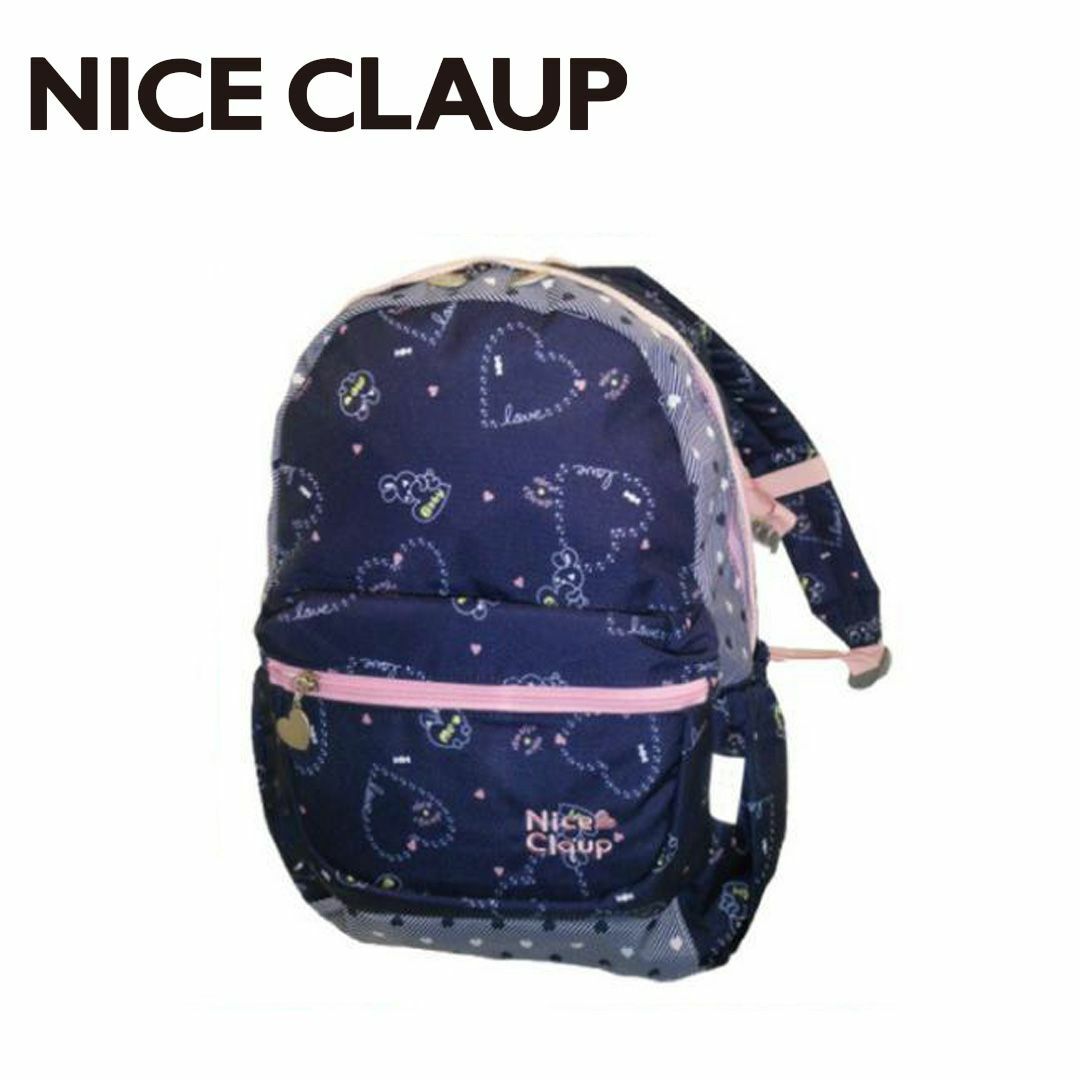 NICE CLAUP(ナイスクラップ)のNICE CLAUP ナイスクラップ リュック NC354 ネイビー メンズのバッグ(バッグパック/リュック)の商品写真