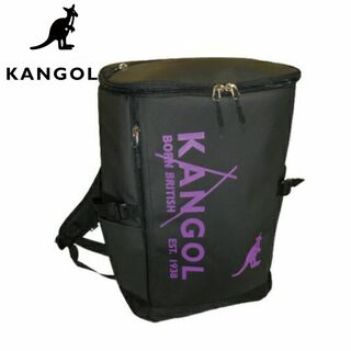カンゴール(KANGOL)のカンゴール カンゴールロゴプリントリュック 250-1271 パープル(バッグパック/リュック)