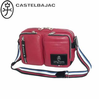 カステルバジャック(CASTELBAJAC)のカステルバジャック ローレン ミニショルダー 037101 アカ(ショルダーバッグ)