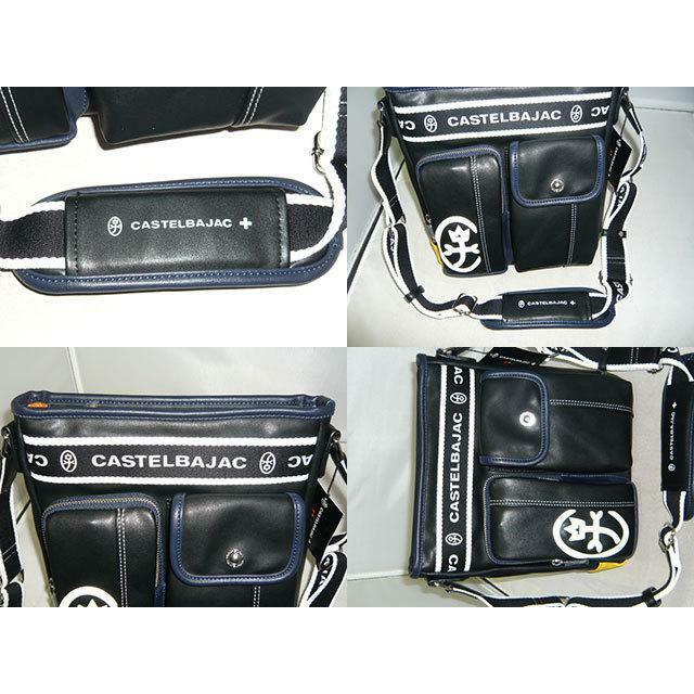 CASTELBAJAC(カステルバジャック)のカステルバジャック ドミネ ショルダーバッグ 024112 クロ メンズのバッグ(ショルダーバッグ)の商品写真