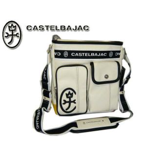 カステルバジャック(CASTELBAJAC)のカステルバジャック ドミネ ショルダーバッグ 024112 シロ(ショルダーバッグ)