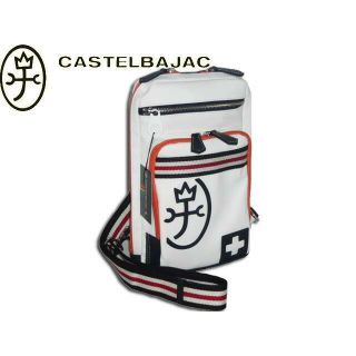 カステルバジャック(CASTELBAJAC)のカステルバジャック パンセ ボディバッグ 059913 シロ(ボディーバッグ)