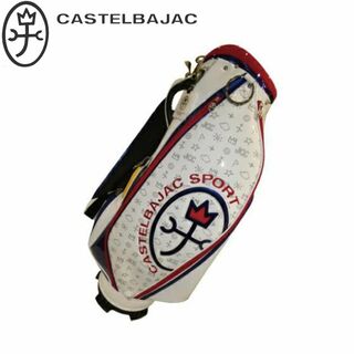 カステルバジャック(CASTELBAJAC)のカステルバジャック スポーツ　キャディ　ホワイト　ゴルフ　7232181311(バッグ)