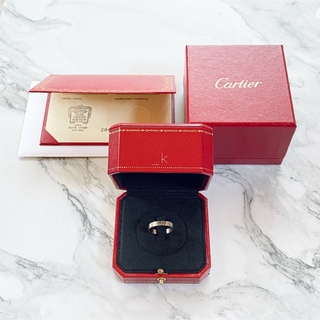 カルティエ(Cartier)のCartier カルティエ ミニ ラブリング WG(リング(指輪))