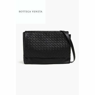 ボッテガヴェネタ(Bottega Veneta)のBOTTEGA VENETA イントレチャートレザー メッセンジャーバッグ(ショルダーバッグ)