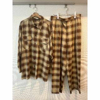 Vintage Oversized Ombre Check Set Up(セットアップ)