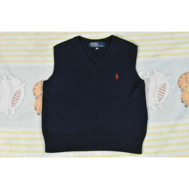 POLO RALPH LAUREN(ポロラルフローレン)のポロ ラルフローレン コットンベスト 12279 Ralph Lauren 00 キッズ/ベビー/マタニティのキッズ服男の子用(90cm~)(ニット)の商品写真