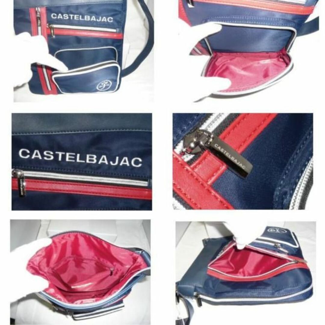 CASTELBAJAC(カステルバジャック)のカステルバジャック ショルダーバッグ 23003-139 ネイビー メンズのバッグ(ショルダーバッグ)の商品写真