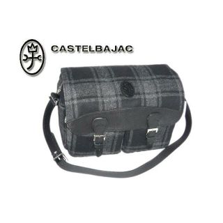 アストリアオディール(ASTORIA ODIER)の23903-129【CASTELBAJAC】ショルダーバッグ　ブラックチェック(ショルダーバッグ)