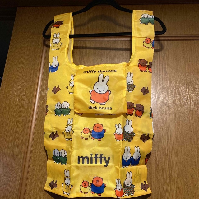 miffy(ミッフィー)の心愛さん専用ミッフィ　エコバッグ　黄色 エンタメ/ホビーのおもちゃ/ぬいぐるみ(キャラクターグッズ)の商品写真