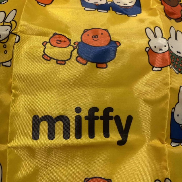 miffy(ミッフィー)の心愛さん専用ミッフィ　エコバッグ　黄色 エンタメ/ホビーのおもちゃ/ぬいぐるみ(キャラクターグッズ)の商品写真