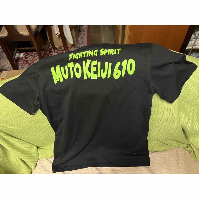 プロレスラーティシャツ　Mサイズ　武藤　グレー　白　長州　スカイブルー　黒 メンズのトップス(Tシャツ/カットソー(半袖/袖なし))の商品写真