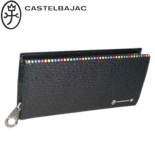 カステルバジャック(CASTELBAJAC)のカステルバジャック アーチ ラウンドファスナー長財布 074615 ブラック(長財布)